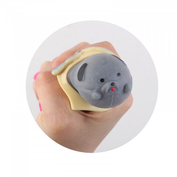 Антистресс-мялка Рыжий кот ИК-2009 Домик с сюрпризом