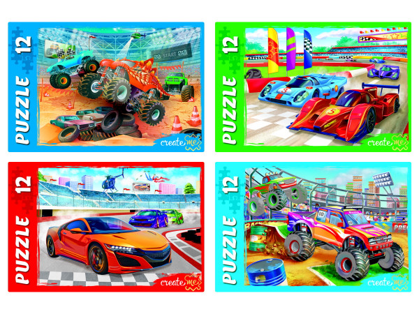 Пазлы 12 Крутой вираж №9