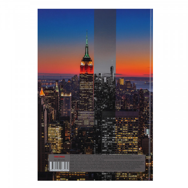 Бизнес-блокнот А4 80л Проф-Пресс Б80-6746 Жизнь в мегаполисе