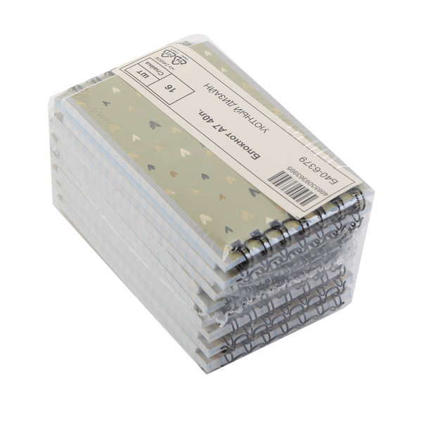 Блокнот А7 40л. Уютный дизайн