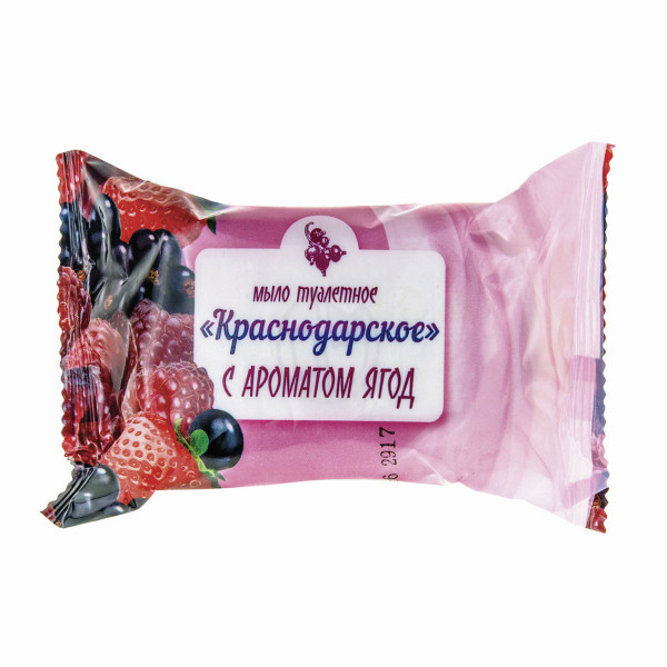 Мыло туалетное Краснодарское с ароматом ягод 100гр