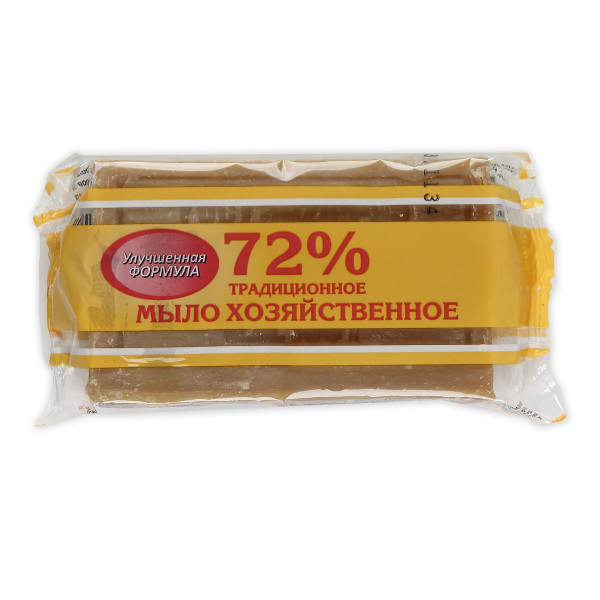 Мыло хозяйственное 150гр 72% ( в упаковке )