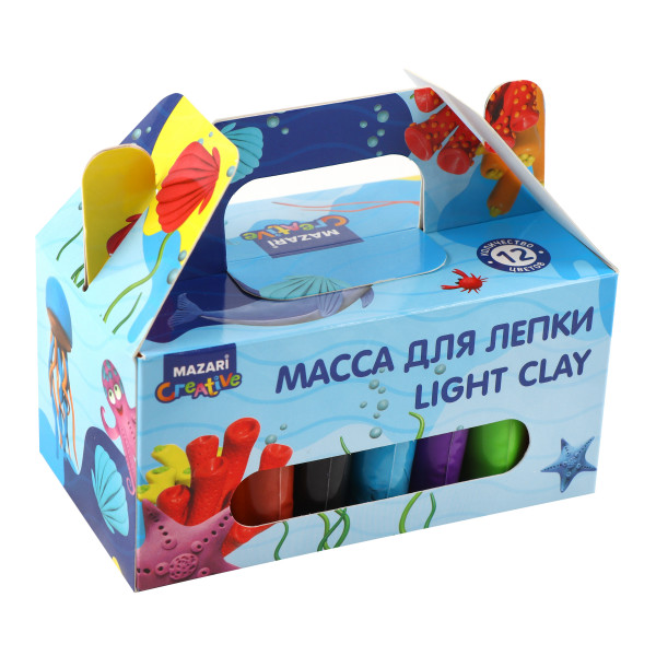 Масса д/лепки 24цв. стек 3шт в компл.