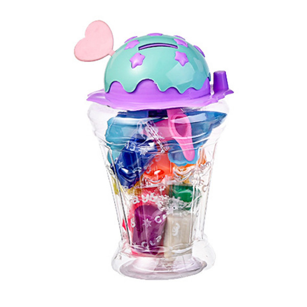 Тесто д/лепки КОПИЛКА 12цв. формочки в компл.