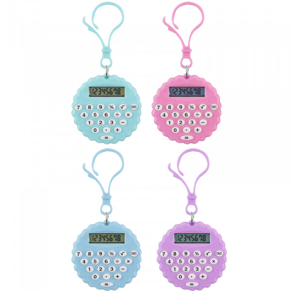 Калькулятор 8-разр. на брелке
