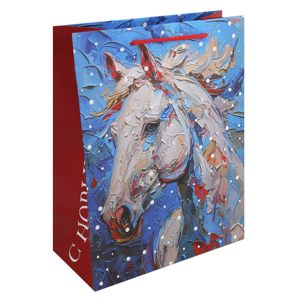 Бумажный пакет д/сувенир.прод.26см 140г/м2/26*32.4*12.7 см