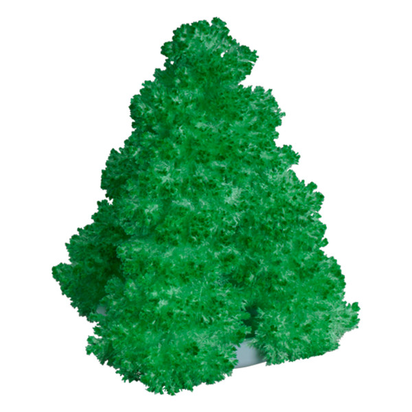 Выращивание кристаллов Деревья "Зеленая елочка"