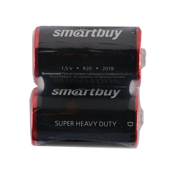 Батарейки R20 SMARTBUY SBBZ-D02S SR2 zinc 030787