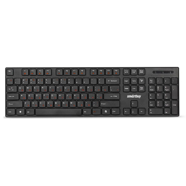 Клавиатура беспроводная Smartbuy ONE 240 черная SBK-238AG-K