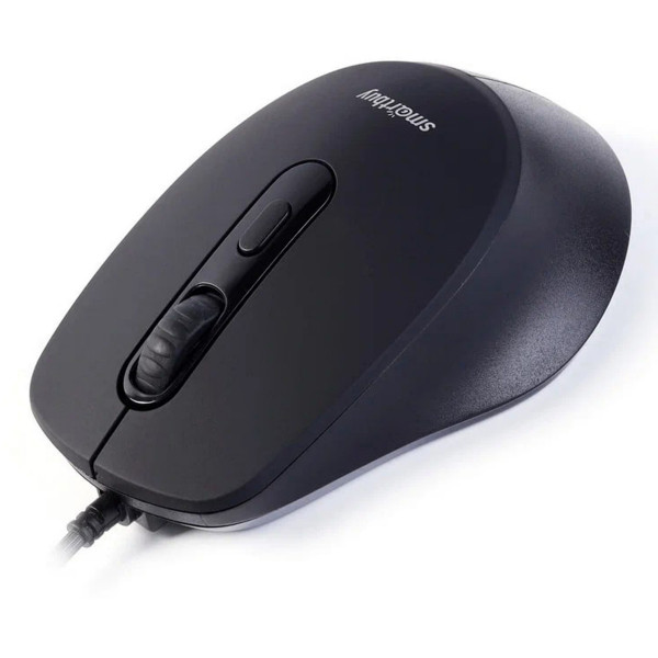 Мышь проводная Smartbuy ONE SBM-265-K бесшумная черная