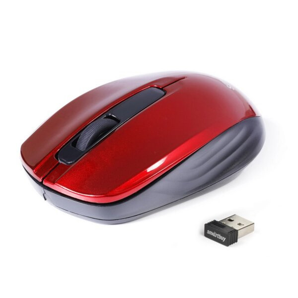 Мышь беспроводная Smartbuy ONE SBM-332AG-R красная 072794