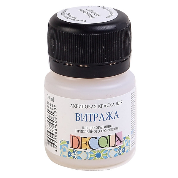 Акрил для витража Бесцветная Декола 20мл.