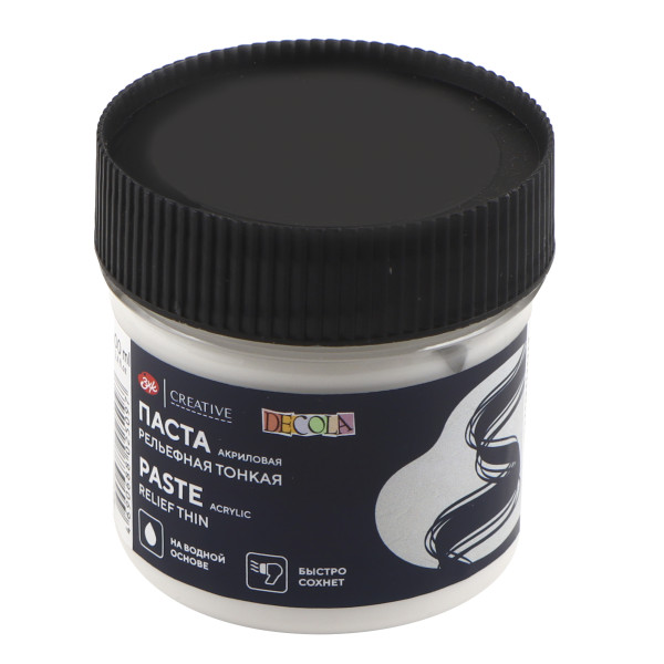 Паста акриловая худож. рельефная тонкая 100мл