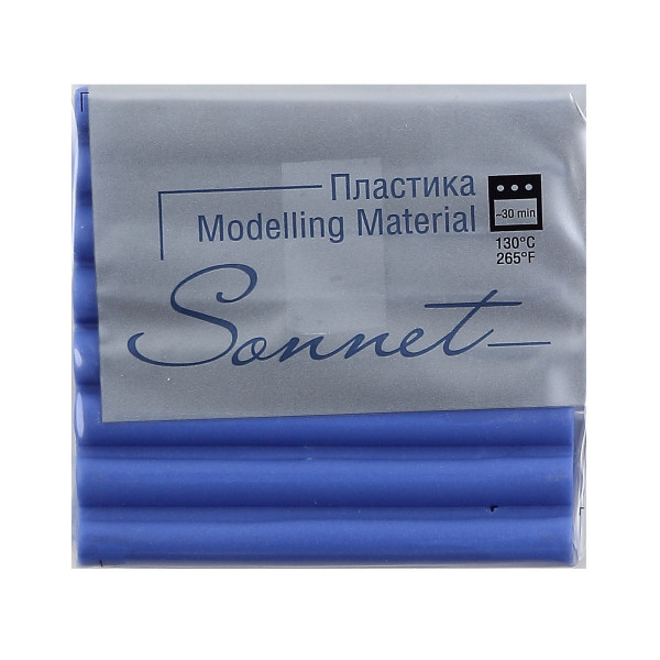 Пластика "Сонет" брус 56г. анютины глазки