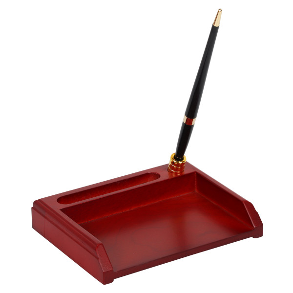 Настольный набор "Good Sunrise" 5 предметов, черный/коричневый M5С-10A