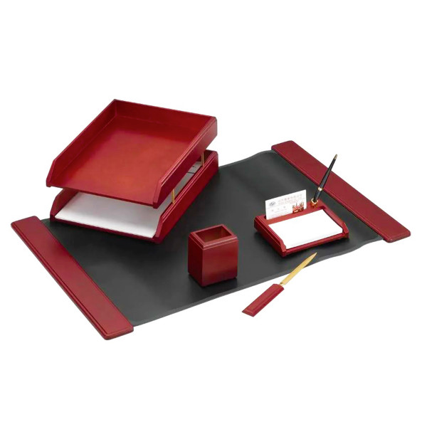 Настольный набор "Good Sunrise" 5 предметов, черный/коричневый M5С-10A