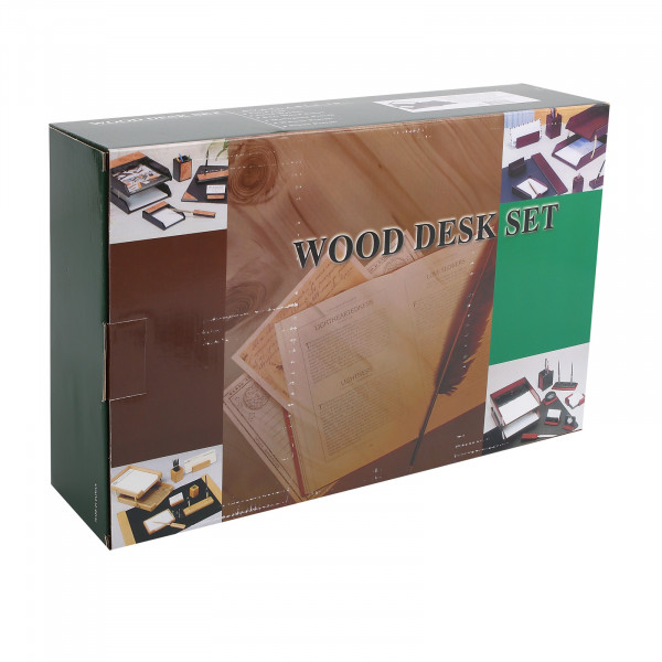 Настольный набор "Good Sunrise" 6 предметов, черный 6FE-1A