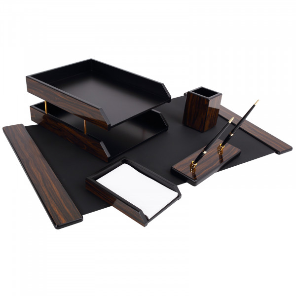 Настольный набор "Good Sunrise" 6 предметов, черный 6FE-1A