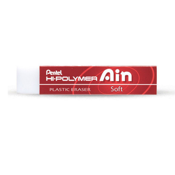 Ластик "Pentel Hi-polymer Eraser Ain Soft" 1/36 арт. ZETS07