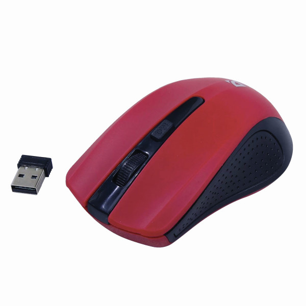 Мышь беспроводная Defender Accura MM-935, красный, 4btn+Roll