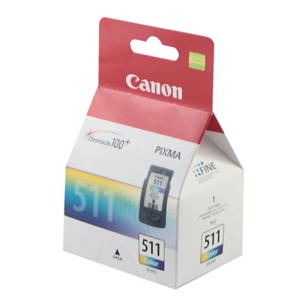 Картридж CANON CL-511 Pixma MP260/280 color 9 ml (о)