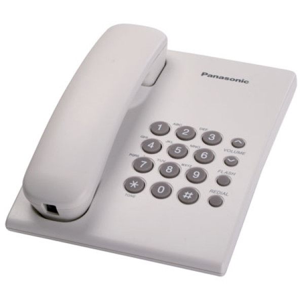 Телефон Panasonic KX-TS 2350 RUW белый