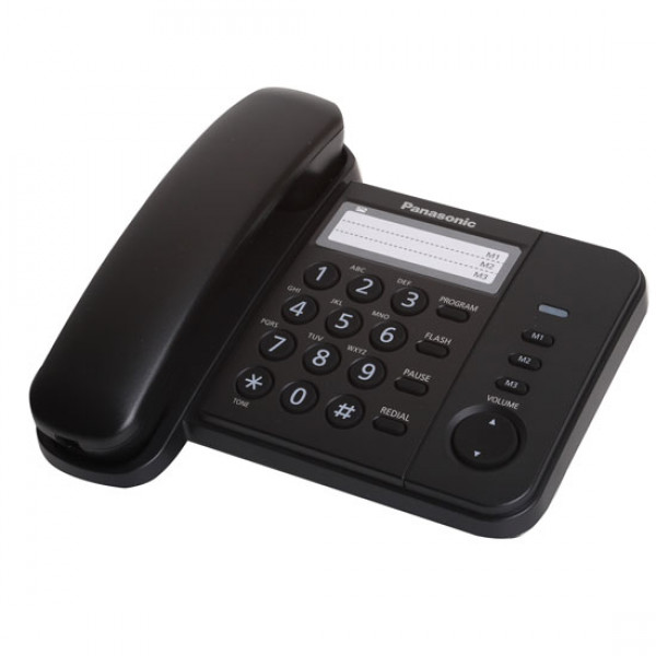 Телефон Panasonic KX-TS 2352 RUВ черный
