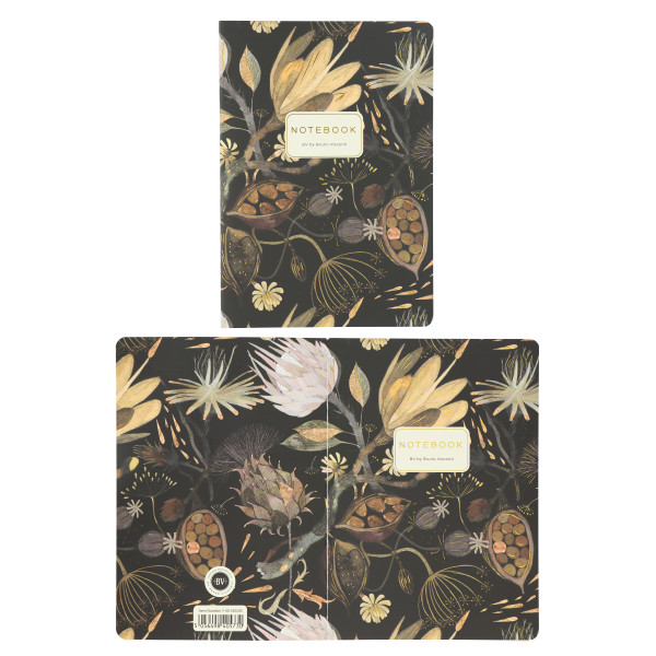 Тетрадь 40л лин. BV Flora. НОЧНЫЕ ЦВЕТЫ