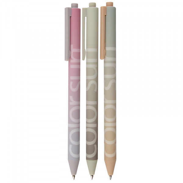Ручка "ColorSurf.Morandi" шариковая автомат. 0.5 мм, синяя