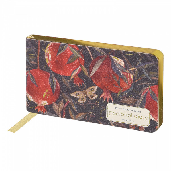 Еженедельник А6 Flex "FLORA. ГРАНАТ"