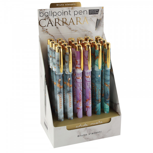 Ручка "Carrara.Bright" шариковая 0.38 мм, синяя