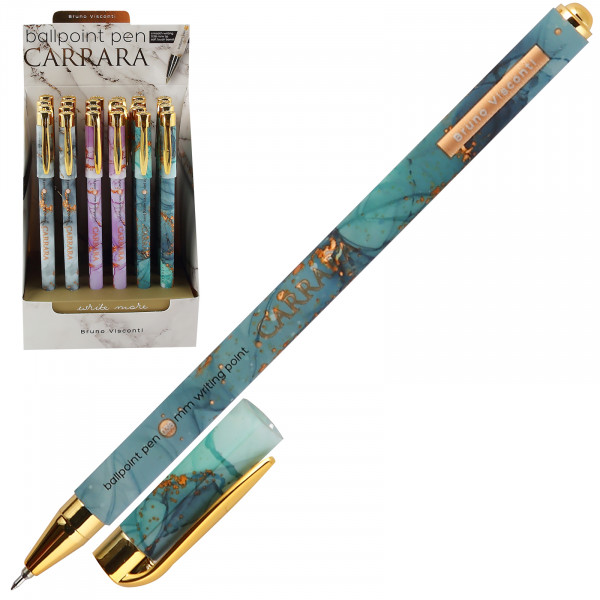 Ручка "Carrara.Bright" шариковая 0.38 мм, синяя