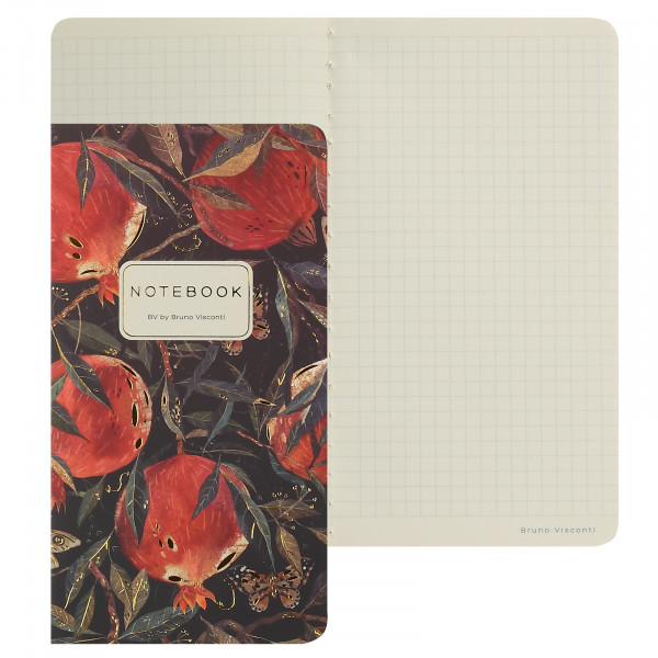 Тетрадь А6, 30л кл. "FLORA. ГРАНАТ"