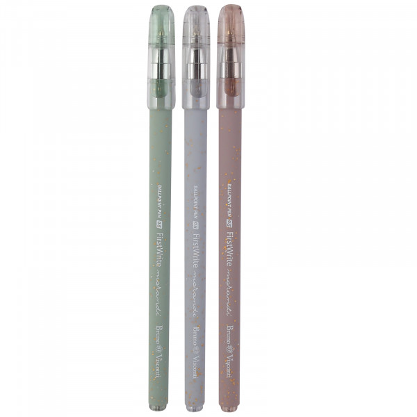 Ручка "FirstWrite.Morandi diamond" шариковая 0.5 мм, синяя