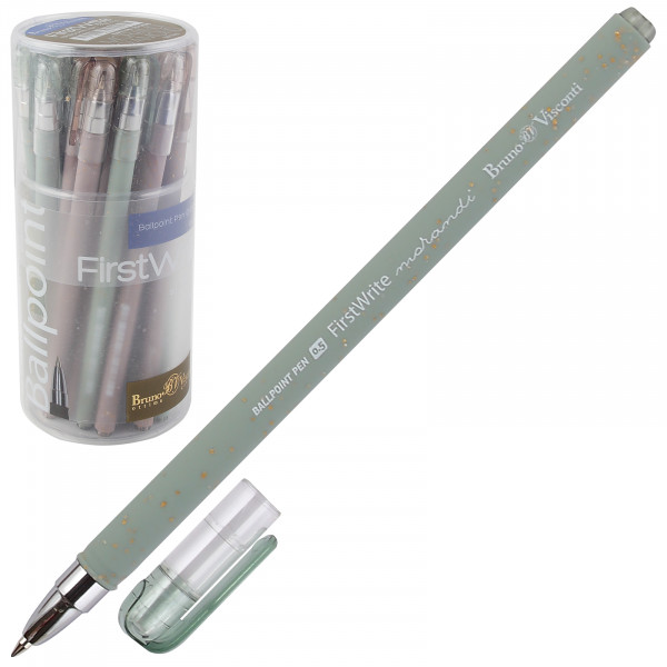 Ручка "FirstWrite.Morandi diamond" шариковая 0.5 мм, синяя