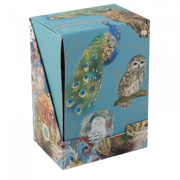 Ручка шар. 0,38мм. синяя "Fauna"