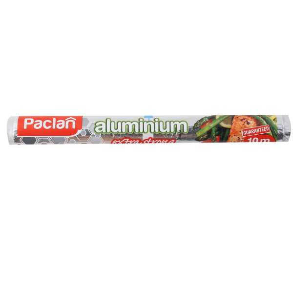 Фольга для запекания PACLAN,алюминиевая Extra Strong 10м *29см 513830