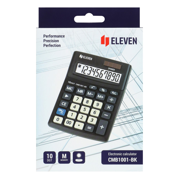Калькулятор Eleven Business Line 10 разр, двойное питание, 102х137х31 мм