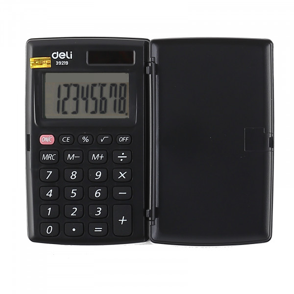 Калькулятор  карманный Deli серый 8 - разр.
