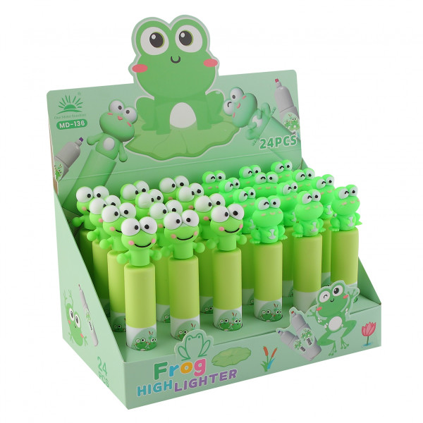 Текстовыделитель 1-4мм КОКОС, Frog