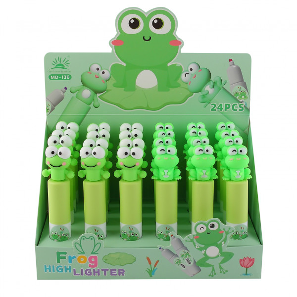 Текстовыделитель 1-4мм КОКОС, Frog