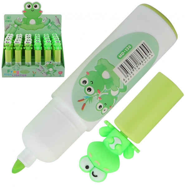 Текстовыделитель 1-4мм КОКОС, Frog