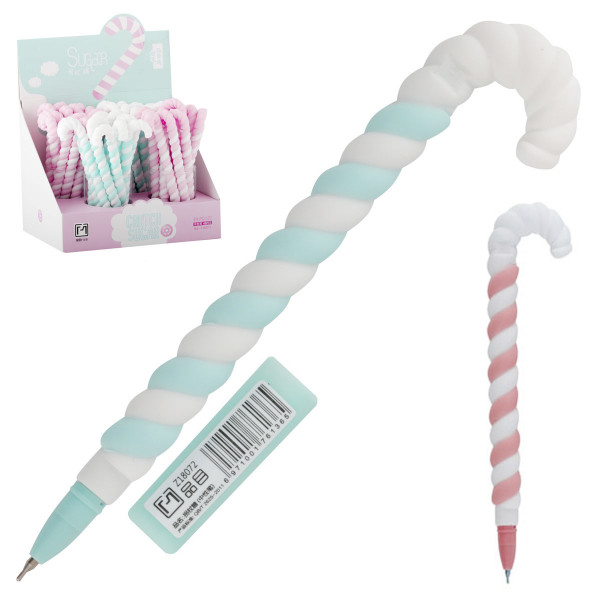 Ручка шар дет 0,5 Конфета 190229 КОКОС син диспл ассорти 2 вида