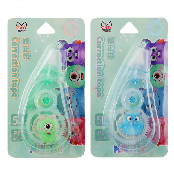 Корректирующая лента 5мм*5м КОКОС Monster, ассорти