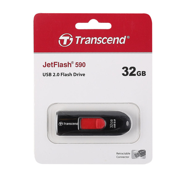 Флеш-память USB 32 Gb Transcend Jet Flash 590 (TS32GJF590)