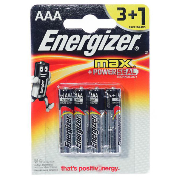 Батарейка Energizer LR03 BL3+1