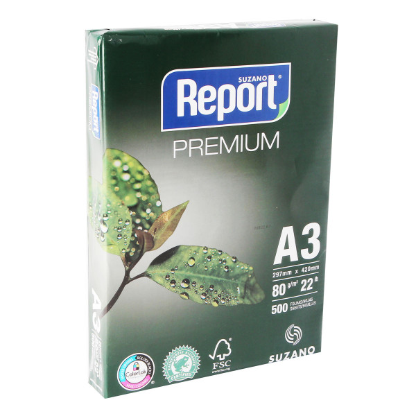 Бумага REPORT PREMIUM А3 80г/м 500л