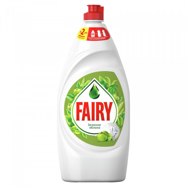 Средство для мытья посуды, 400 мл, FAIRY (Фейри) "Зеленое яблоко"