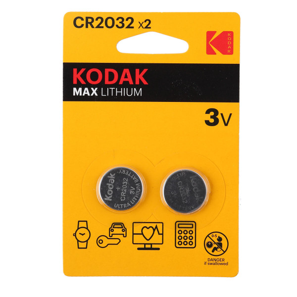 Батарейки CR2032 KODAK BL-2 lithium 417685