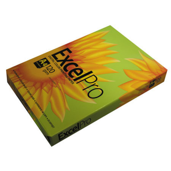 Бумага Excelpro Sun Flower A4 120 гр. (полноцветная лазер./струйн. печать) 250л/пач. 12 пач/кор. арт. ExP120